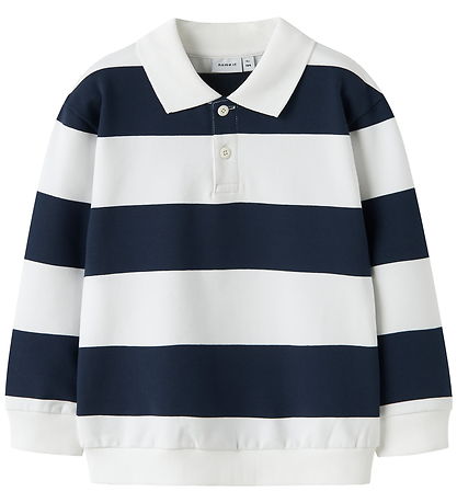 NameIt PoloBluse - NmmLeopold - Bright White