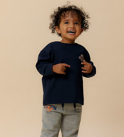 Name It Bluse - NmmLamont - Navy Blazer