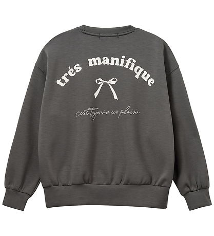 Sofie Schnoor Sweatshirt - Elisy - Charcoal Grey