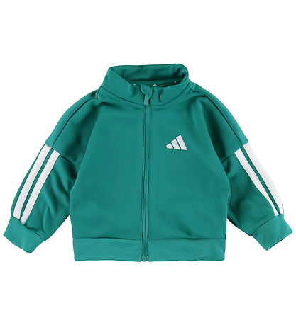 adidas Performance Træningssæt - 205 - Pure Teal/Hvid