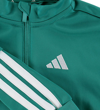 adidas Performance Træningssæt - 205 - Pure Teal/Hvid