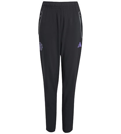adidas Performance Shorts - MUFC C VT P Y - BLACK/PURRUS
