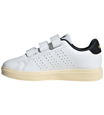 adidas Performance Sko - Advantage Smiley CF - FTWWHT/BYELLO/CBL