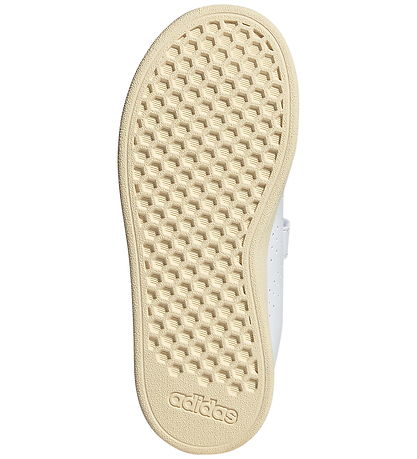 adidas Performance Sko - Advantage Smiley CF - FTWWHT/BYELLO/CBL