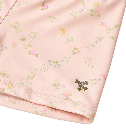 Wheat Badeshorts - UV40+ - Niki - Powder Checked Flowers
