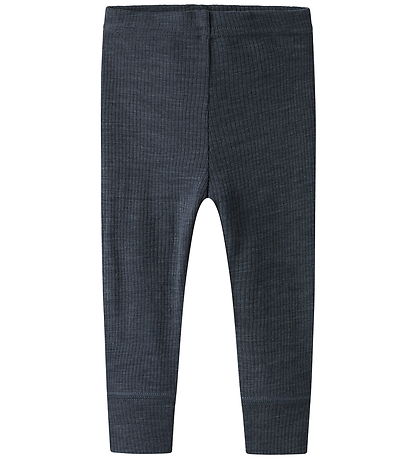 Name It Leggings - Uld - Rib - Noos - NbnWax - Ombre Blue