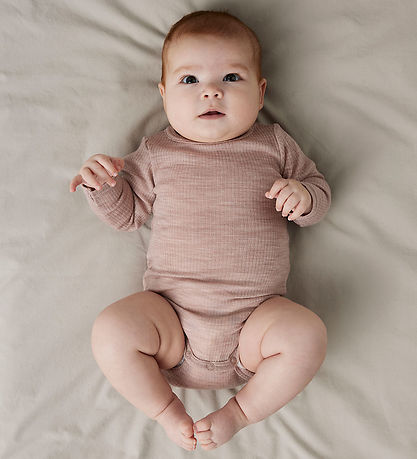 Name It Body l/æ - Uld - Rib - Noos - NbnWax - Shadow Gray