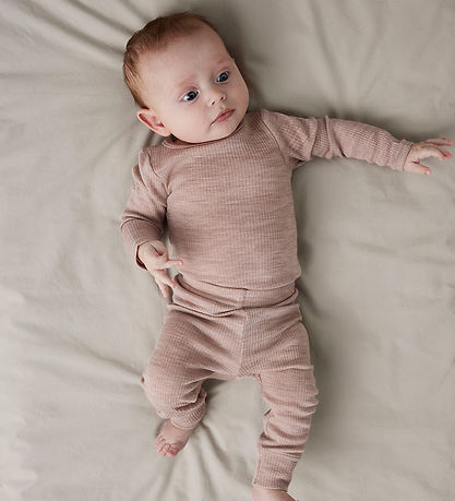 Name It Body l/æ - Uld - Rib - Noos - NbnWax - Shadow Gray