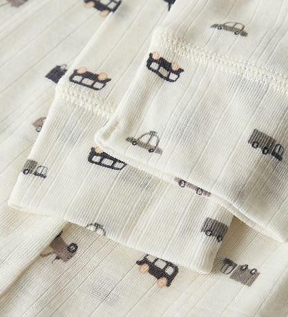 Name It Leggings - Uld - Noos - NmmWang - Snow White/Small Cars