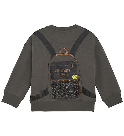 Minymo Sweatshirt - Dark Gull Grey