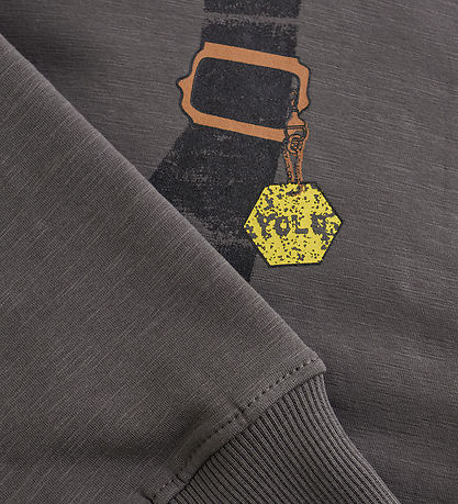 Minymo Sweatshirt - Dark Gull Grey