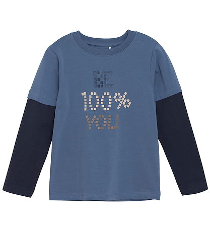 Minymo Bluse - China Blue
