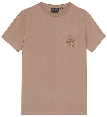 Lyle & Scott T-shirt - Monogram - Tigers Eye