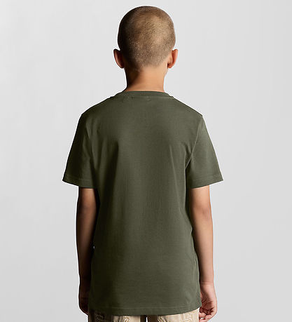 Lyle & Scott T-shirt - Embossed Eagle - Deep Depths