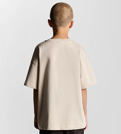 Lyle & Scott T-shirt - Heavy Weight Relaxed - Putty