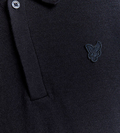 Lyle & Scott Polobluse - Strik - Dark Navy