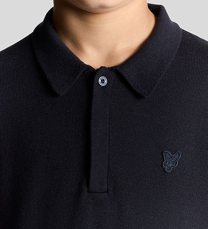 Lyle & Scott Polobluse - Strik - Dark Navy