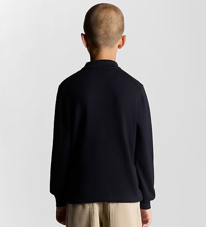 Lyle & Scott Polobluse - Strik - Dark Navy