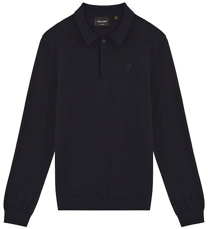 Lyle & Scott Polobluse - Strik - Dark Navy