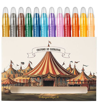 Konges Sløjd Malebog - Gel Crayons - Multi