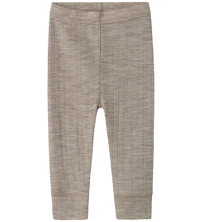 Name It Leggings - Uld - Rib - Noos - NbmWang - Satellite