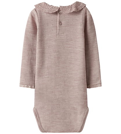 Name It Body l/æ - Uld - NbfWang - Shadow Gray