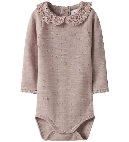 Name It Body l/æ - Uld - NbfWang - Shadow Gray