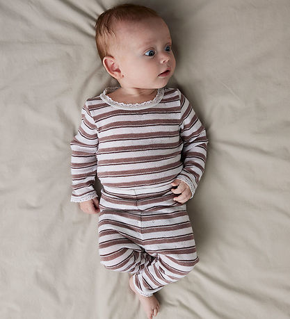 Name It leggings - Uld - Noos - NbfWang -  Antler/Snow white