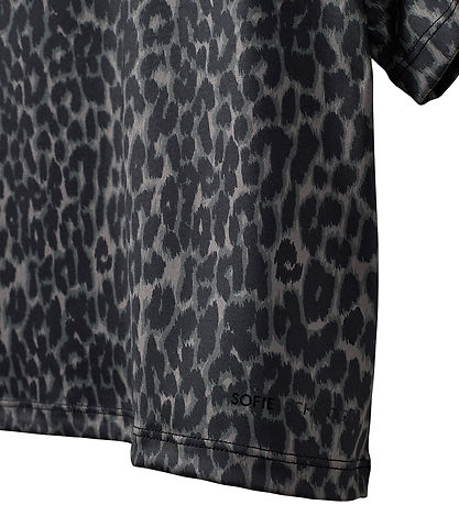 Sofie Schnoor T-shirt - Maisk - Grey leopard