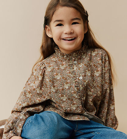 Sofie Schnoor Skjorte - Bessiesk - Brown