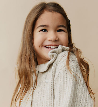 Sofie Schnoor Cardigan - Strik - Hennysk - Ecru Melange