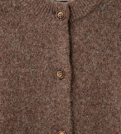 Sofie Schnoor Cardigan - Strik - MauraSY - Brown Melange