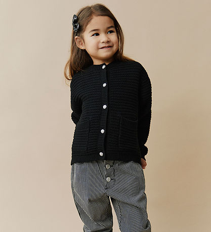 Sofie Schnoor Cardigan - Strik - Kyrask - Sort