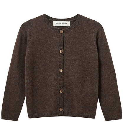 Sofie Schnoor Cardigan - Strik - Cisse - Brown Fudge