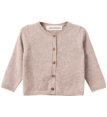 Sofie Schnoor Cardigan - Strik - Cisse - Brown Melange