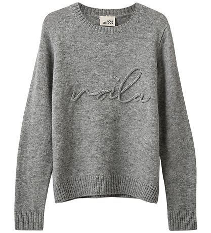 Sofie Schnoor Bluse - Strik - Grey Melange