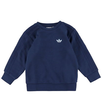 adidas Originals Sæt - Jeggings/Sweatshirt - Medium Blue/Night I
