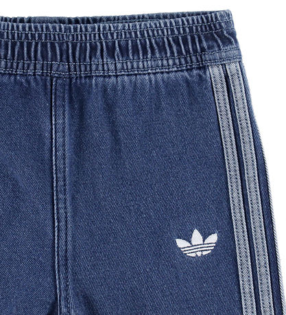 adidas Originals Sæt - Jeggings/Sweatshirt - Medium Blue/Night I