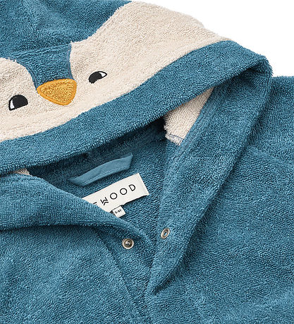 Liewood Badekåbe - Lily - Penguin - Oceanview Mix