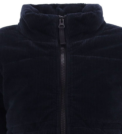 Stone Island Jakke - Fløjl - Navy Blue
