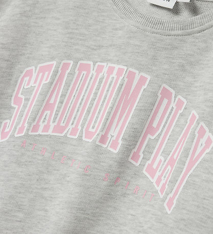 Name It Sweatshirt - NkfLiona - Light Grey Melange