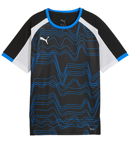Puma T-shirt - Liga Graphic - Sort/Blå/Hvid