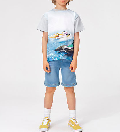 Molo Shorts - Ali - Soft Denim Blue
