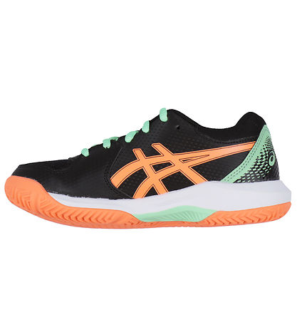 Asics Sko - GEL-DEDICATE 8 PADEL GS - Black/Vivid Coral