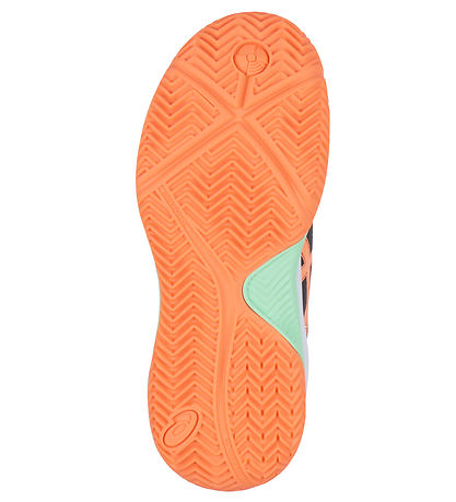 Asics Sko - GEL-DEDICATE 8 PADEL GS - Black/Vivid Coral