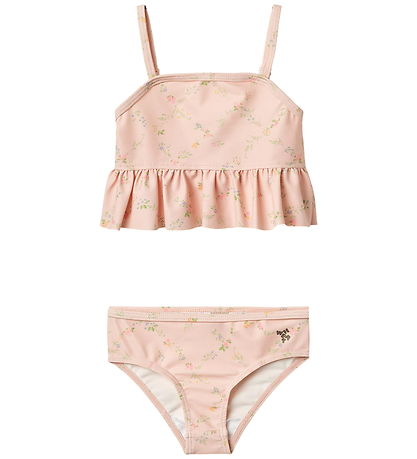 Wheat Bikini - Lærke - Powder Checked Flowers