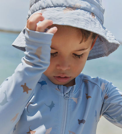 Wheat Bøllehat - Tilo - Soft Blue Sea Life