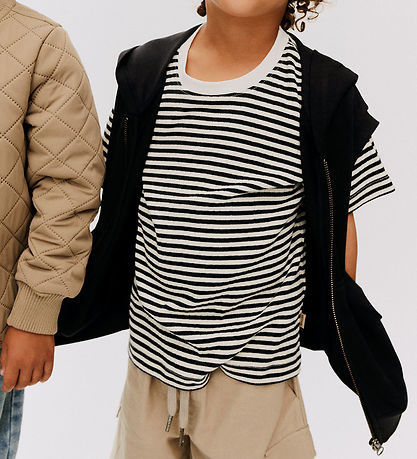 Wheat Cardigan - W-Carl - Navy