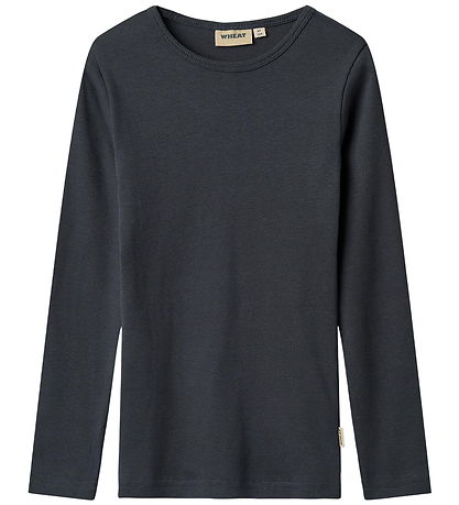 Wheat Bluse - Rib - Stig - Navy