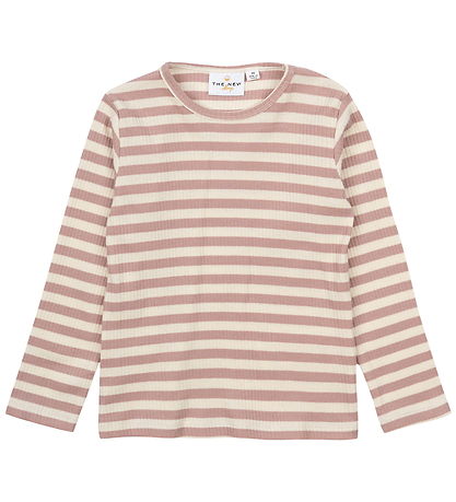 The New Siblings Bluse - Rib - TnstFro - Adobe Rose Striped